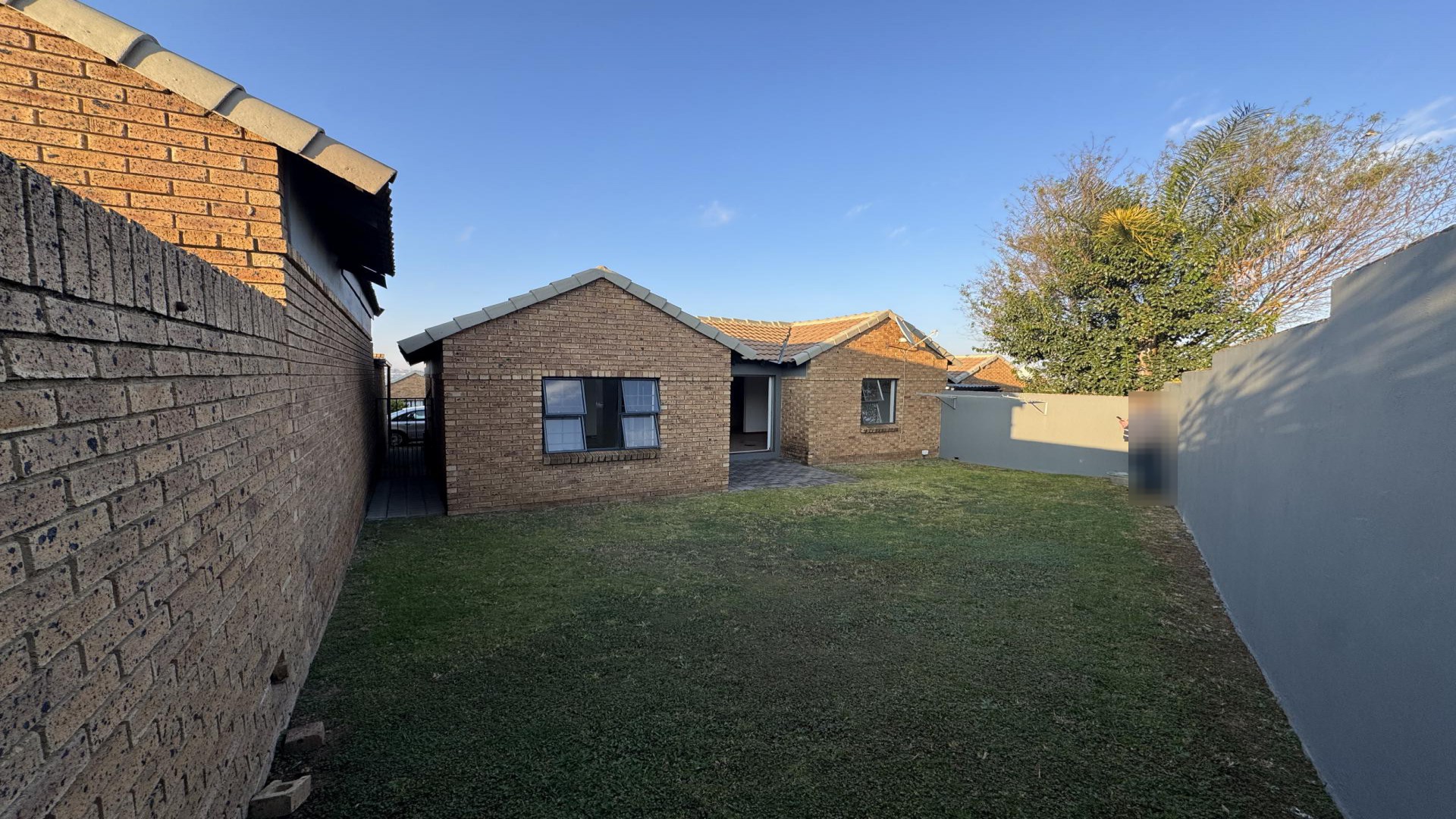Backyard of property in Halfway Gardens