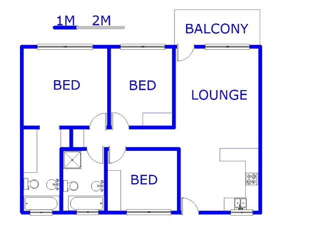 Ground Floor - 85m2 of property for sale in Rant-En-Dal