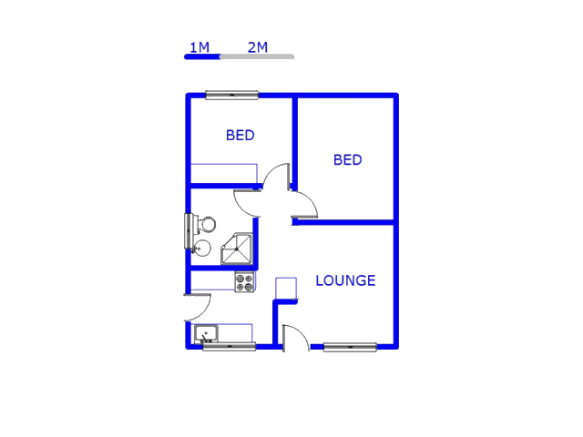 Ground Floor - 48m2 of property for sale in Mondeor