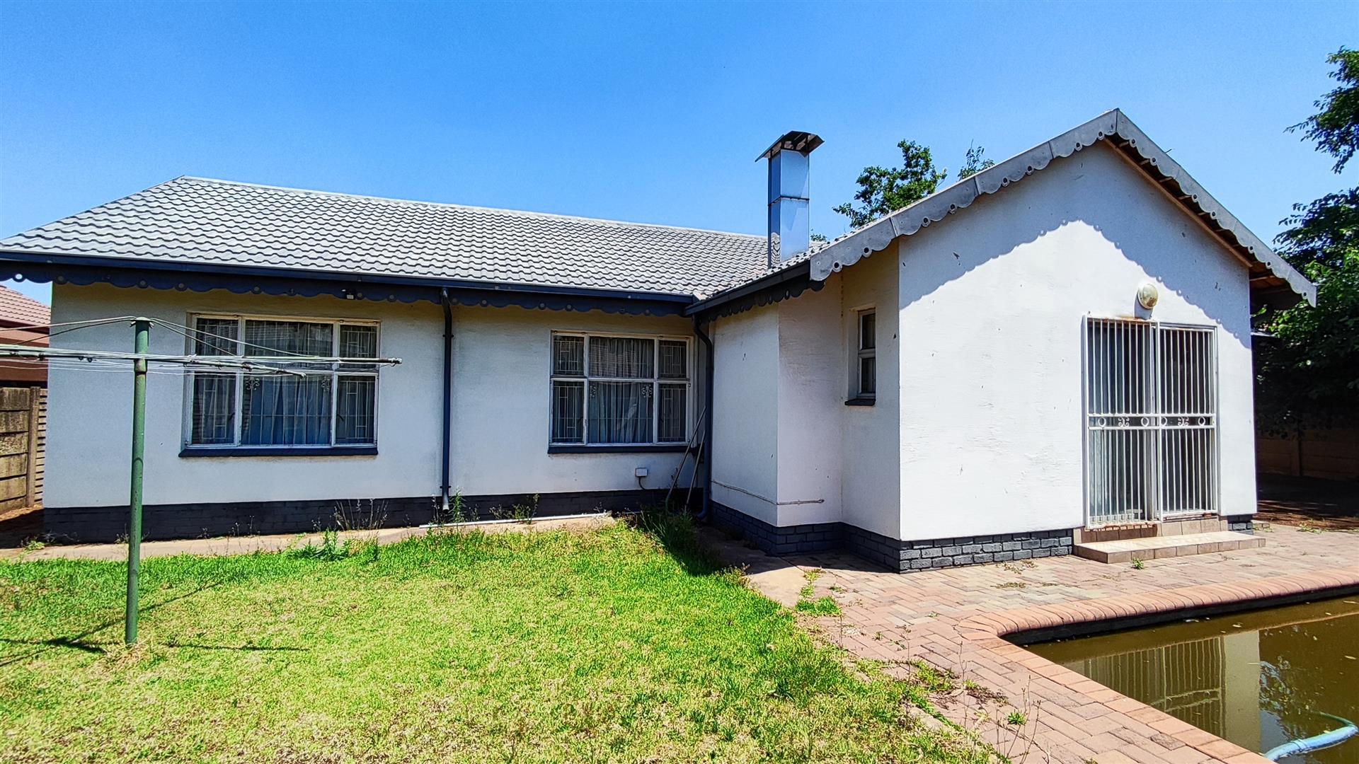Backyard of property in Vanderbijlpark
