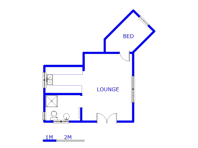 Ground Floor - 41m2 of property for sale in Daspoort