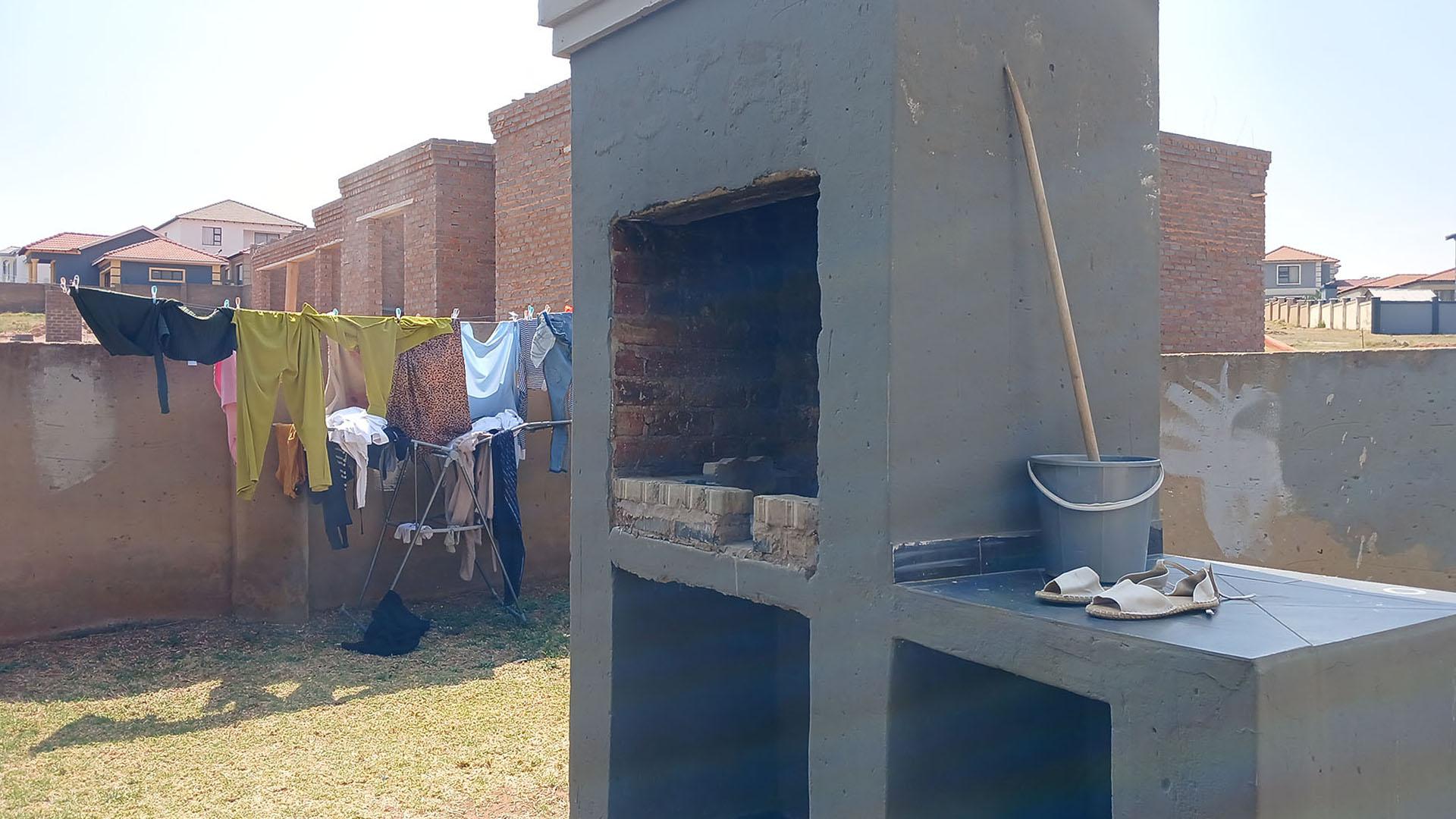 Backyard of property in Munsieville