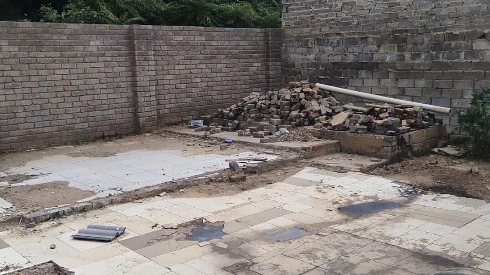 Backyard of property in Regents Park