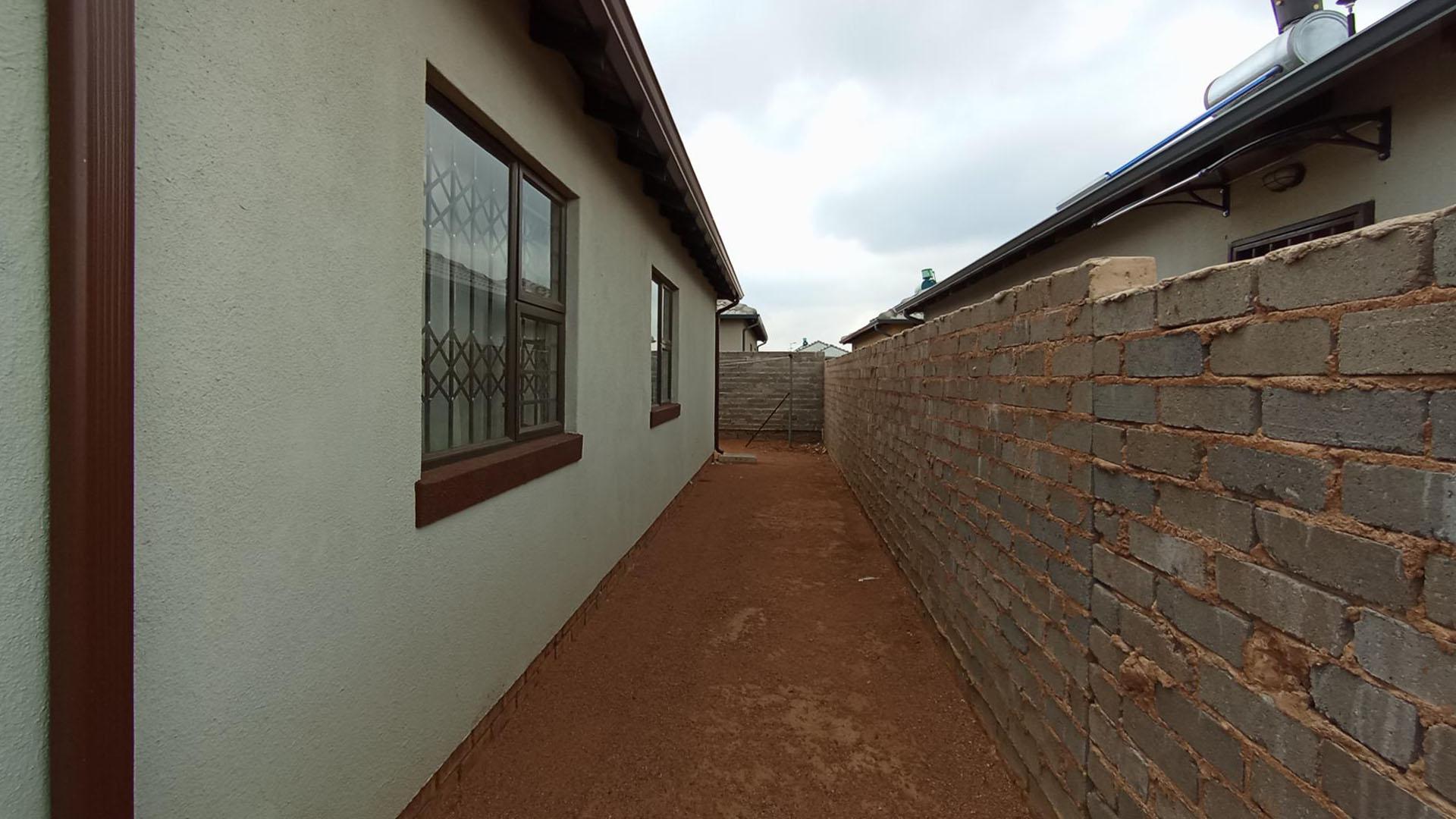 Backyard of property in Soshanguve East