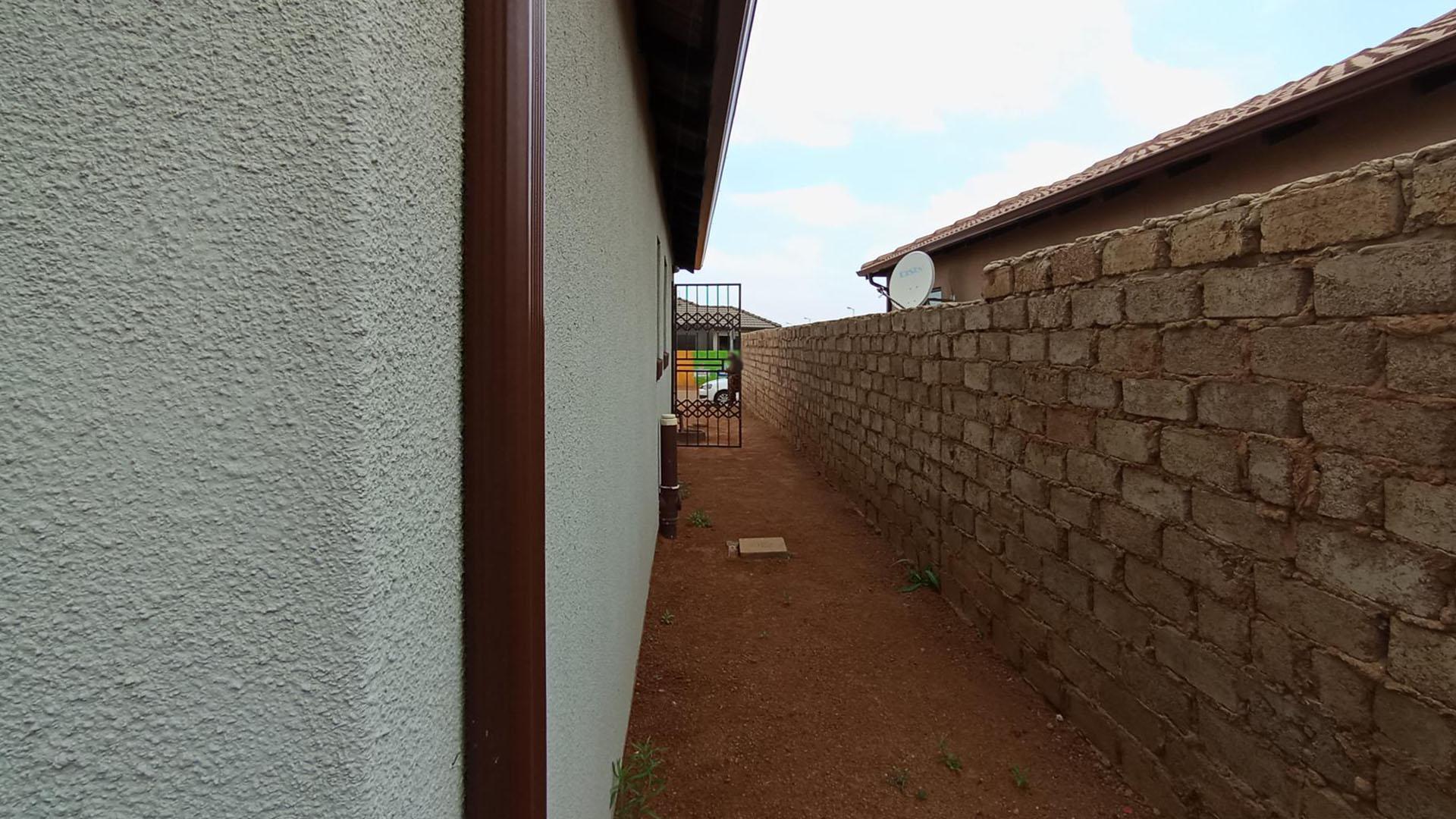 Backyard of property in Soshanguve East