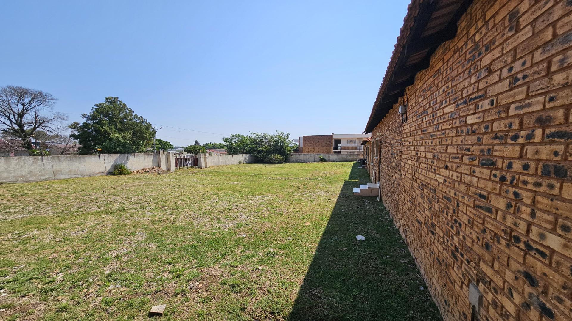 Backyard of property in Greenhills