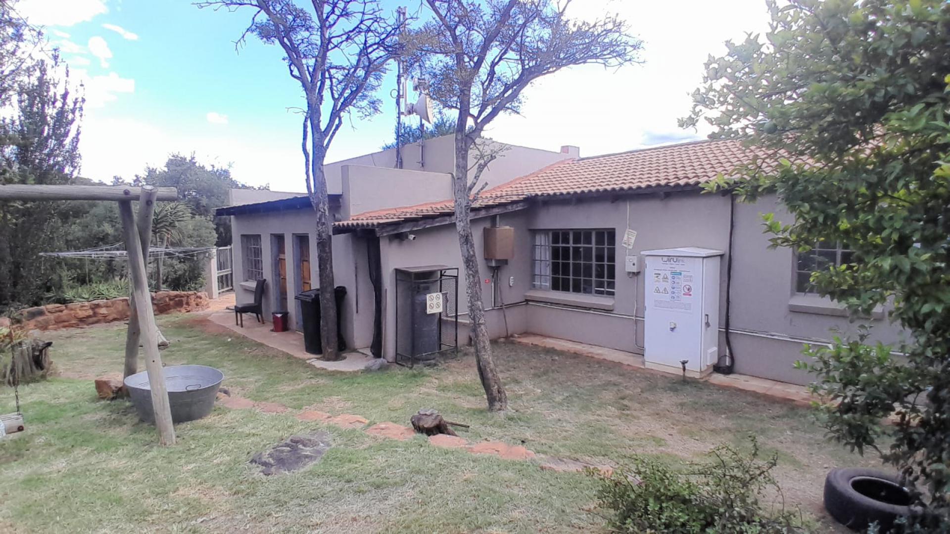 Backyard of property in Magaliesburg