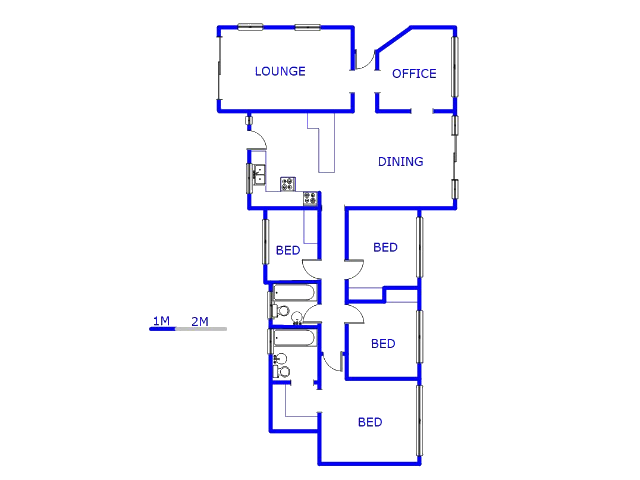 Ground Floor - 125m2 of property for sale in Rooihuiskraal