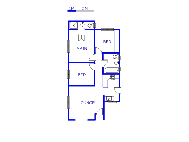 Ground Floor - 72m2 of property for sale in Soshanguve Ground Floor - 72m2 of property for sale in Soshanguve