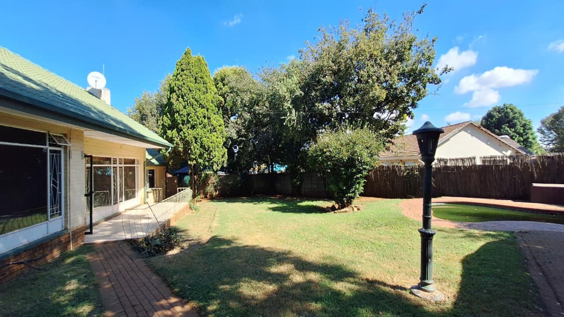 Backyard of property in Greenhills