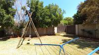 Backyard of property in The Wilds Estate