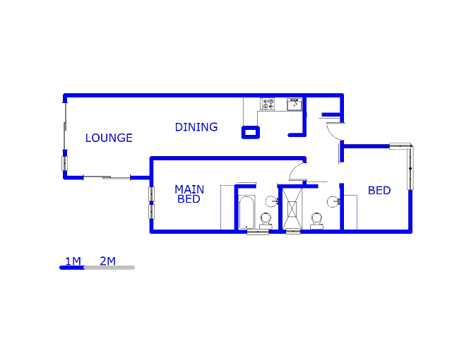 Ground Floor - 66m2 of property for sale in Houghton Estate