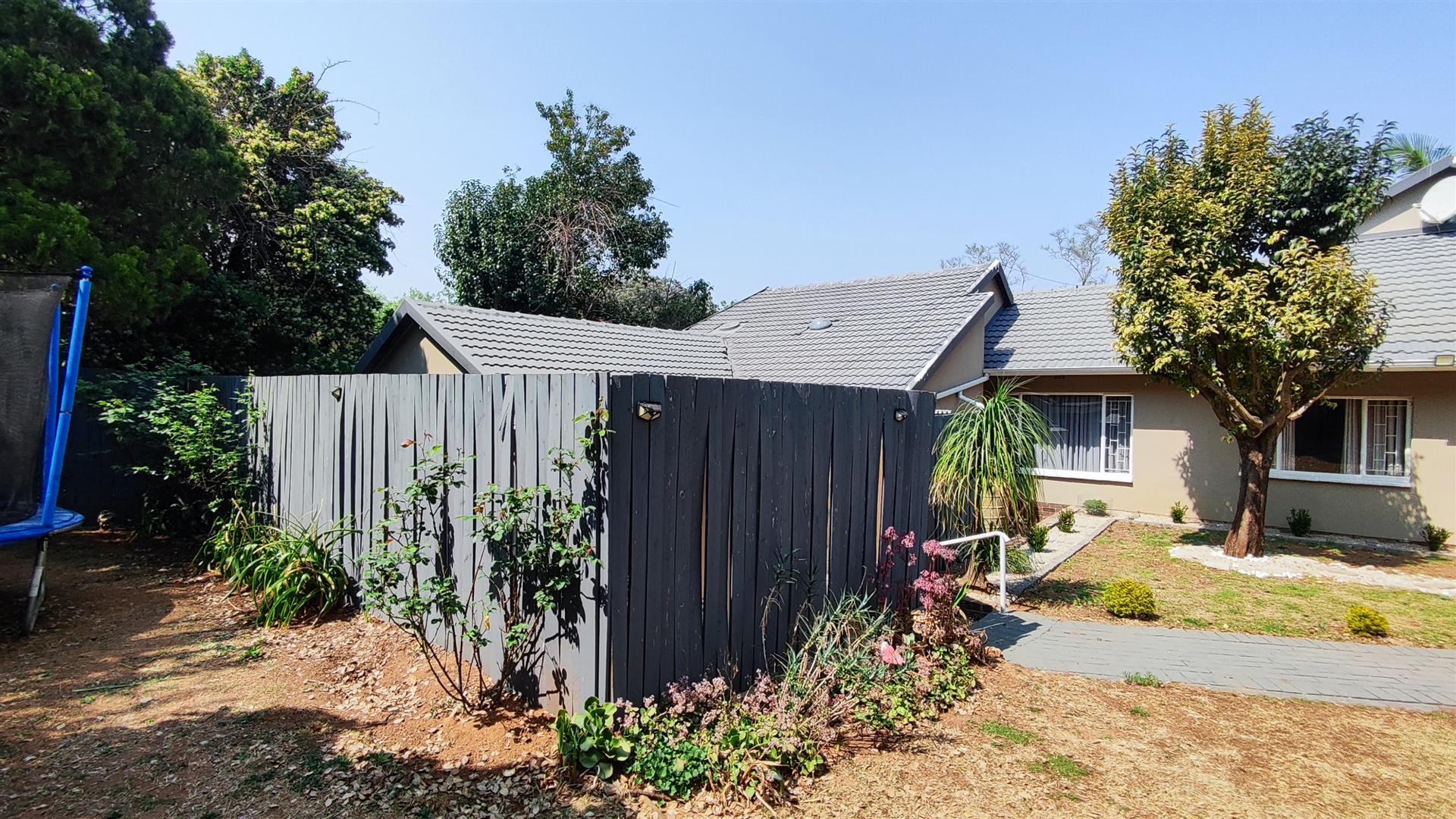 Backyard of property in Weltevreden Park