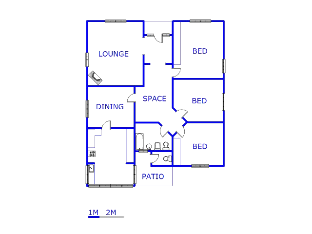 Ground Floor - 165m2 of property for sale in Bezuidenhout Valley