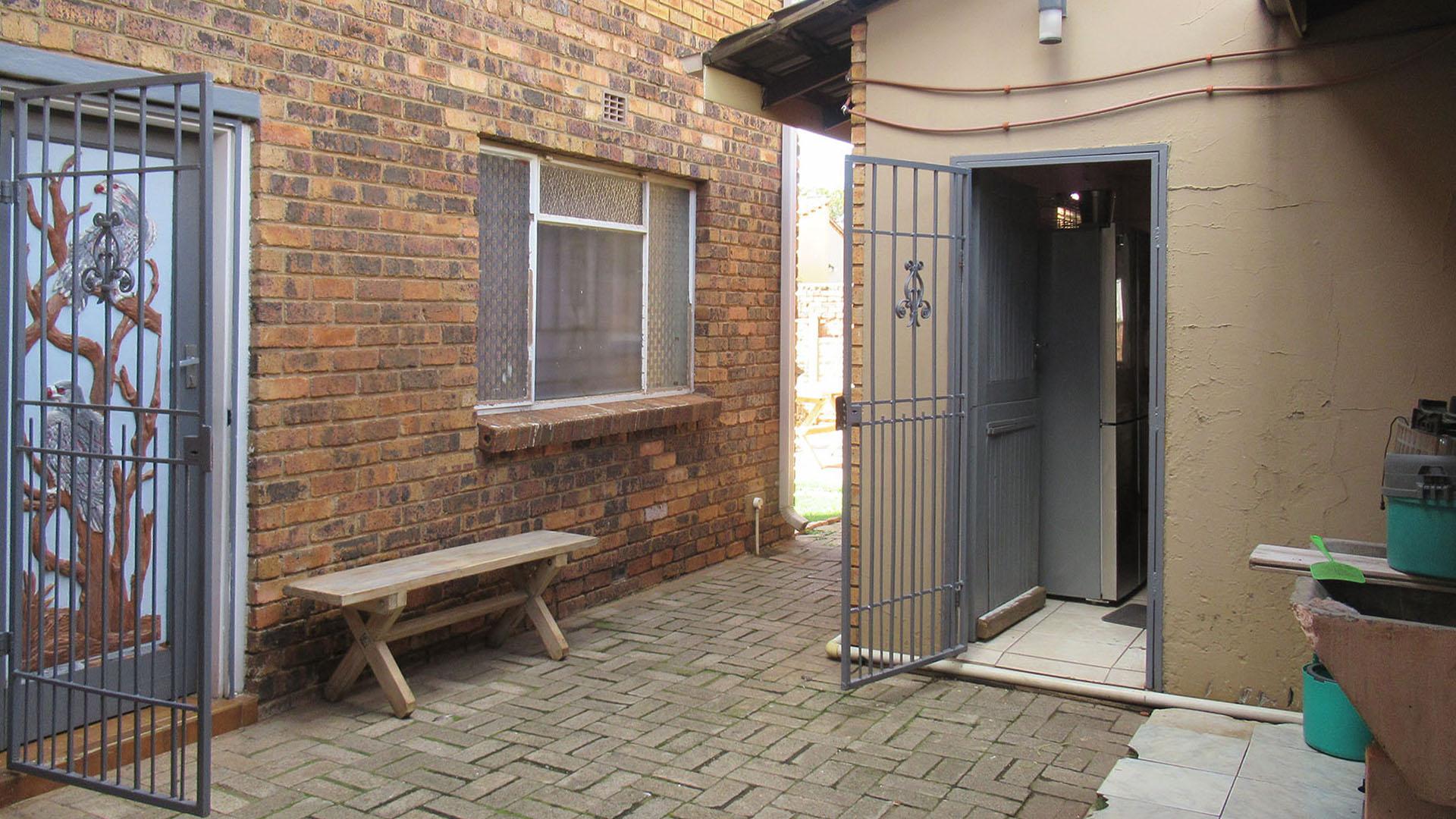 Backyard of property in Eldorado Park AH