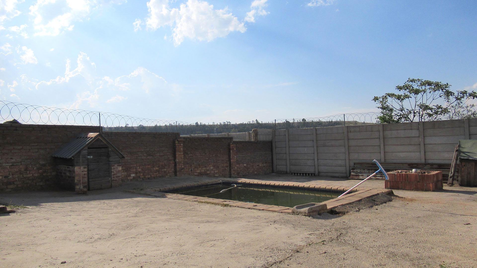 Backyard of property in Elandspark