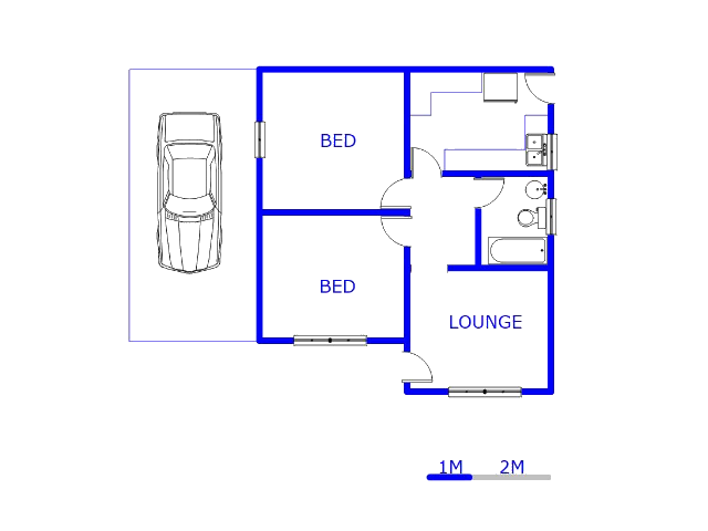 Ground Floor - 78m2 of property for sale in Mohlakeng