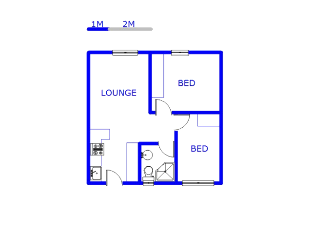 Ground Floor - 44m2 of property for sale in Witfield