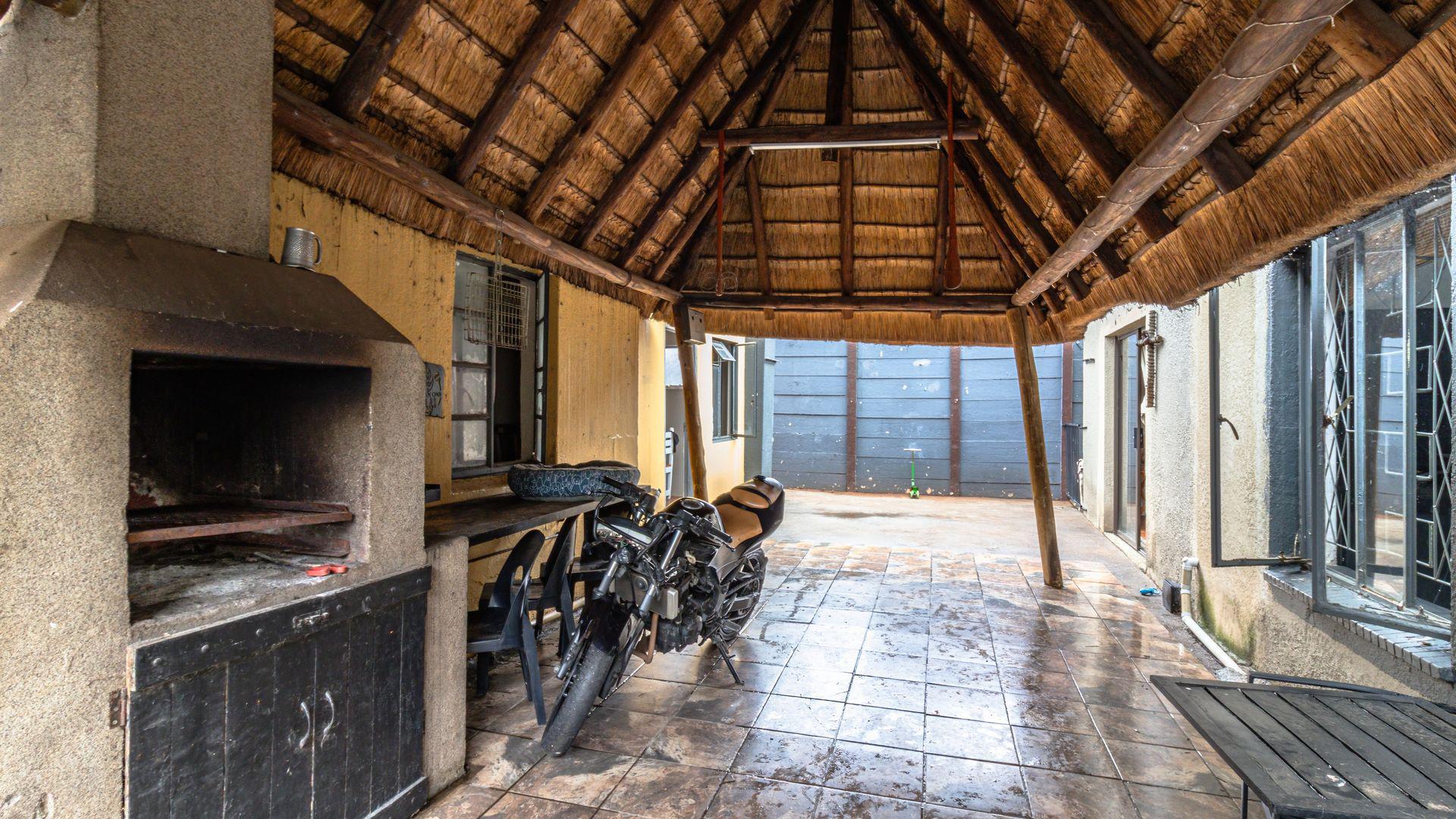 Braai Area of property in Westdene (JHB)