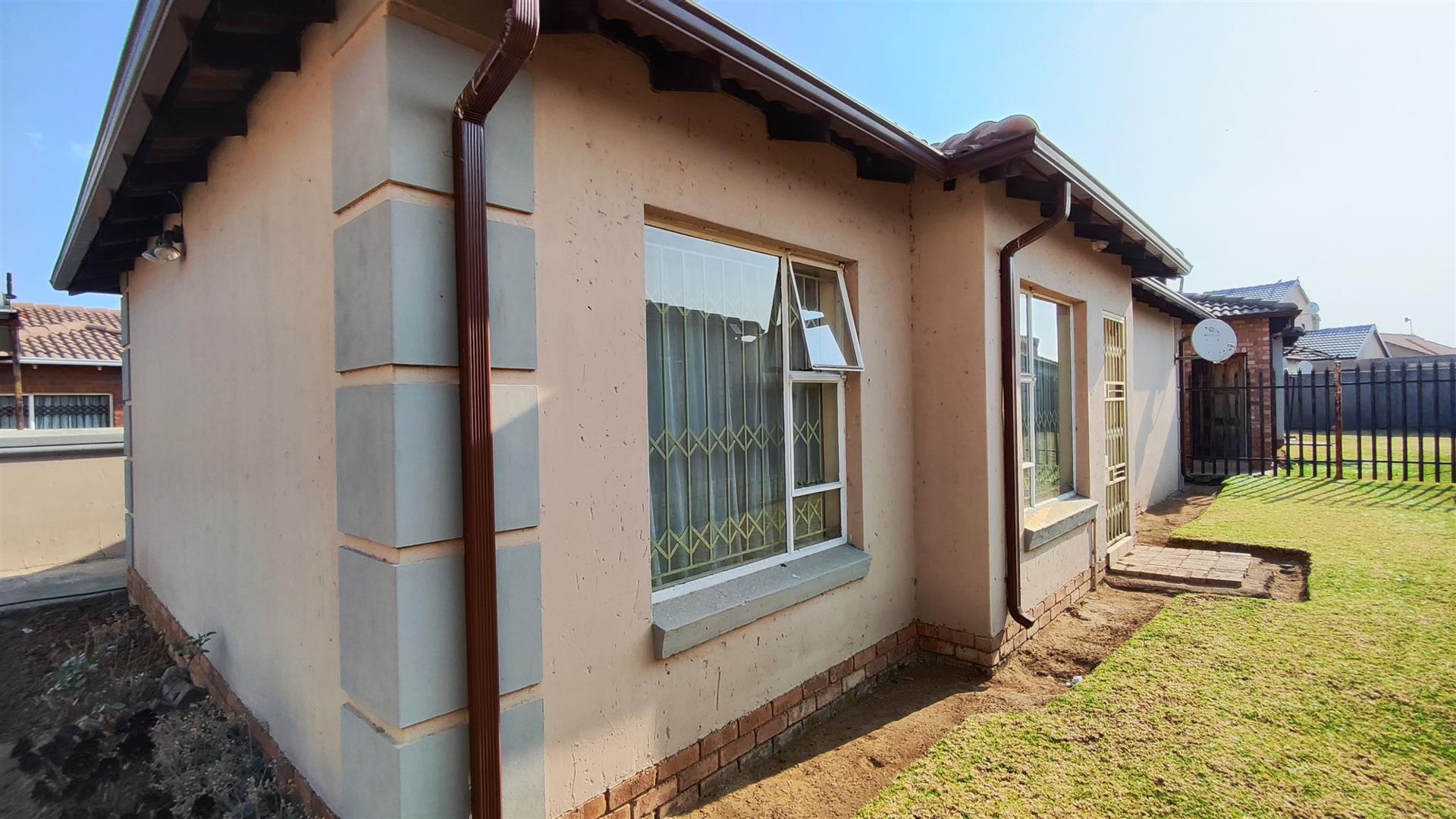 Backyard of property in Sharon Park