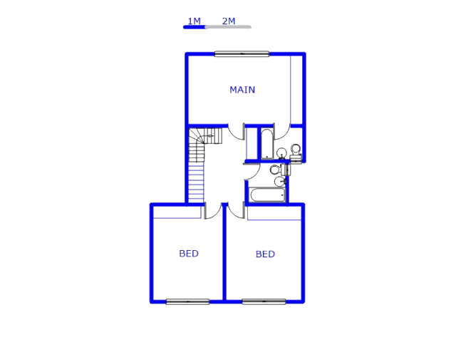 1st Floor - 70m2 of property for sale in Highlands North