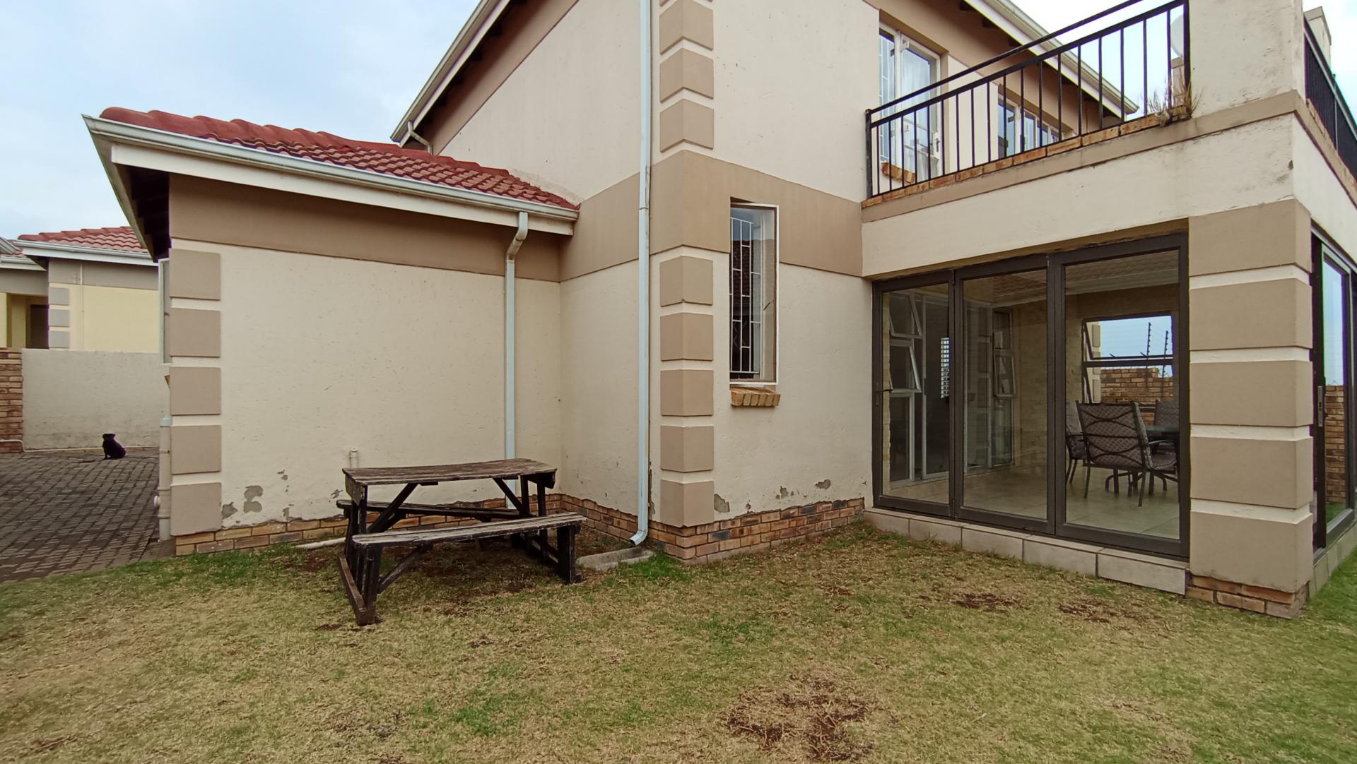 Backyard of property in Zandspruit