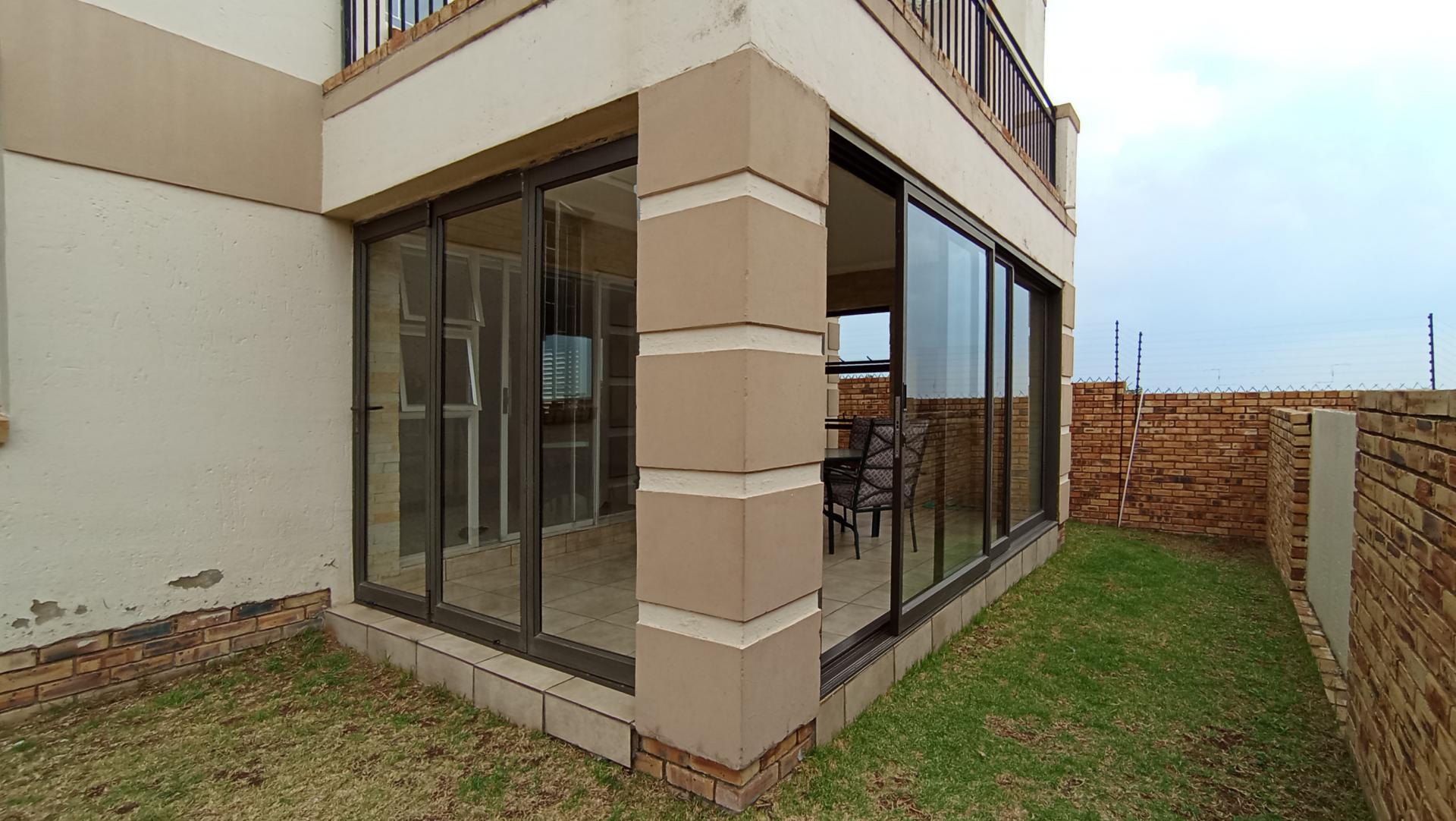 Backyard of property in Zandspruit