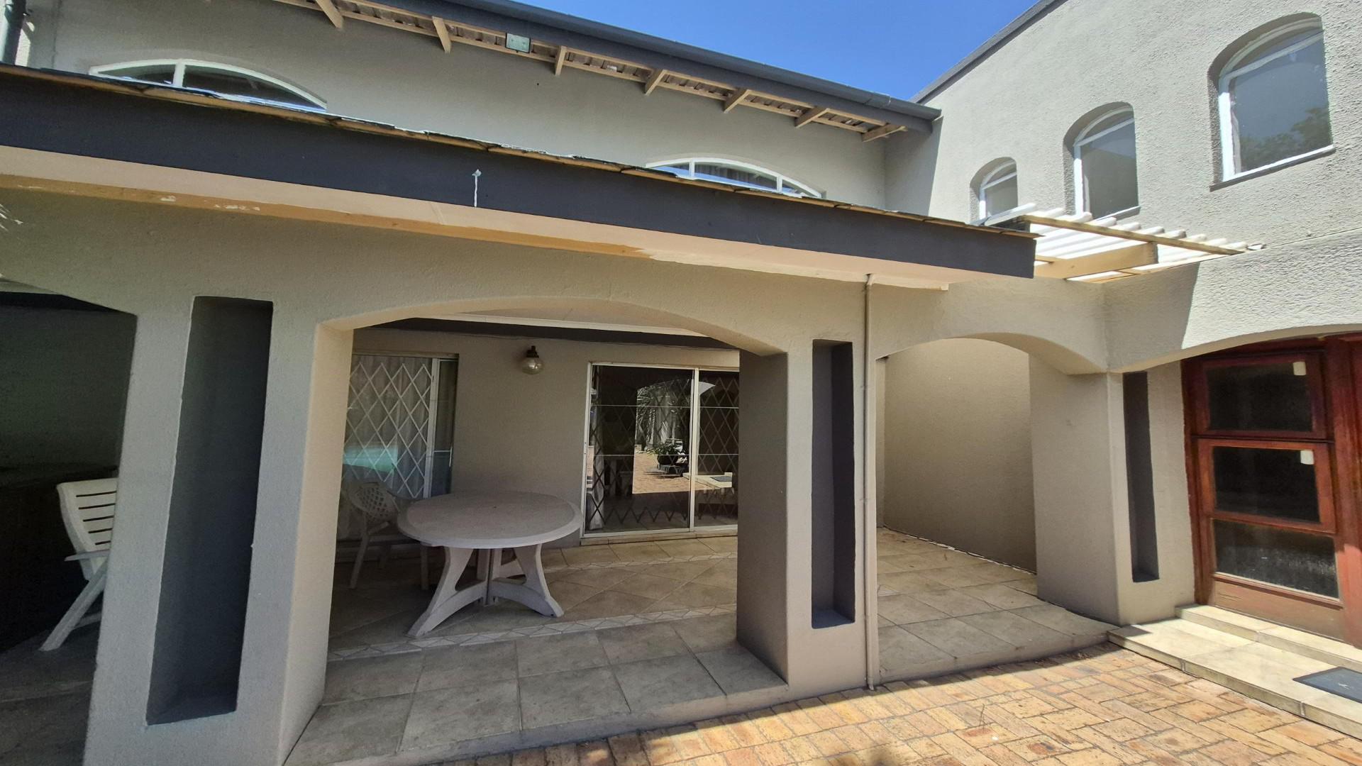 Patio of property in Secunda