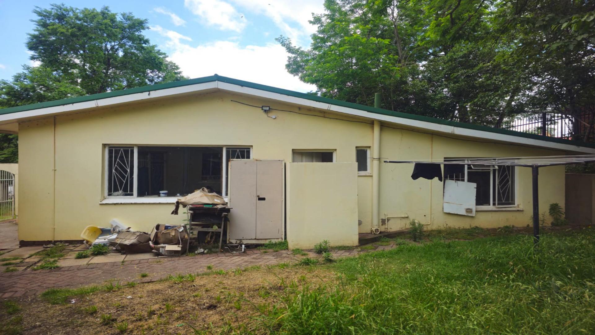 Backyard of property in Ladybrand