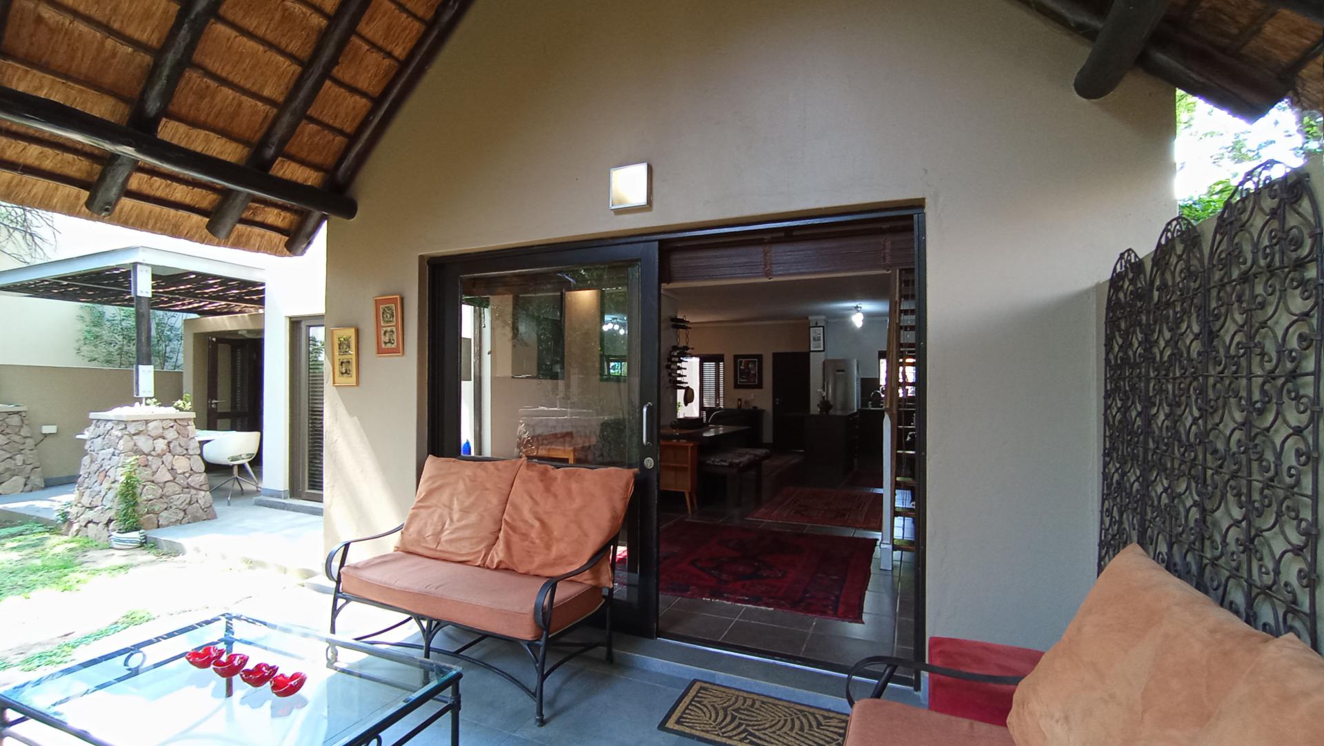 Patio of property in Witkoppen