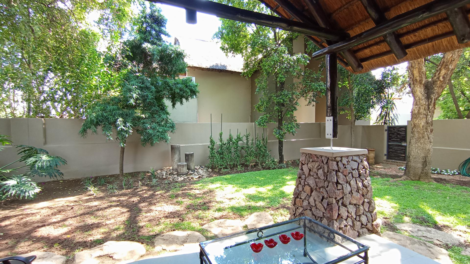 Patio of property in Witkoppen