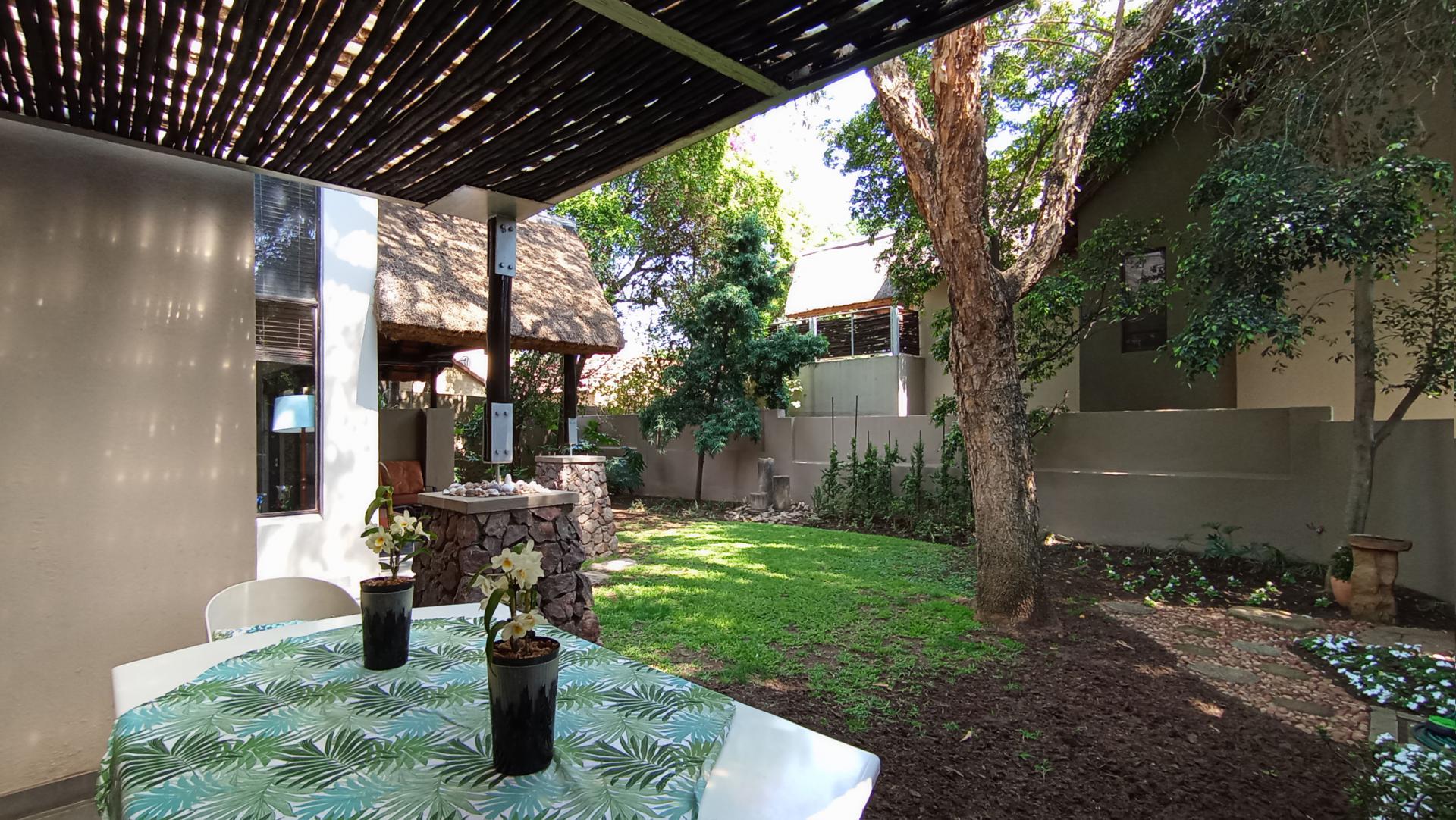 Patio of property in Witkoppen