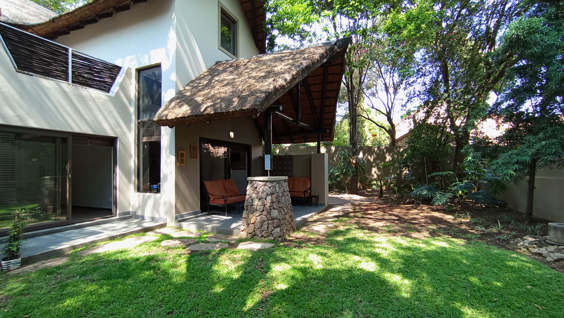 Backyard of property in Witkoppen