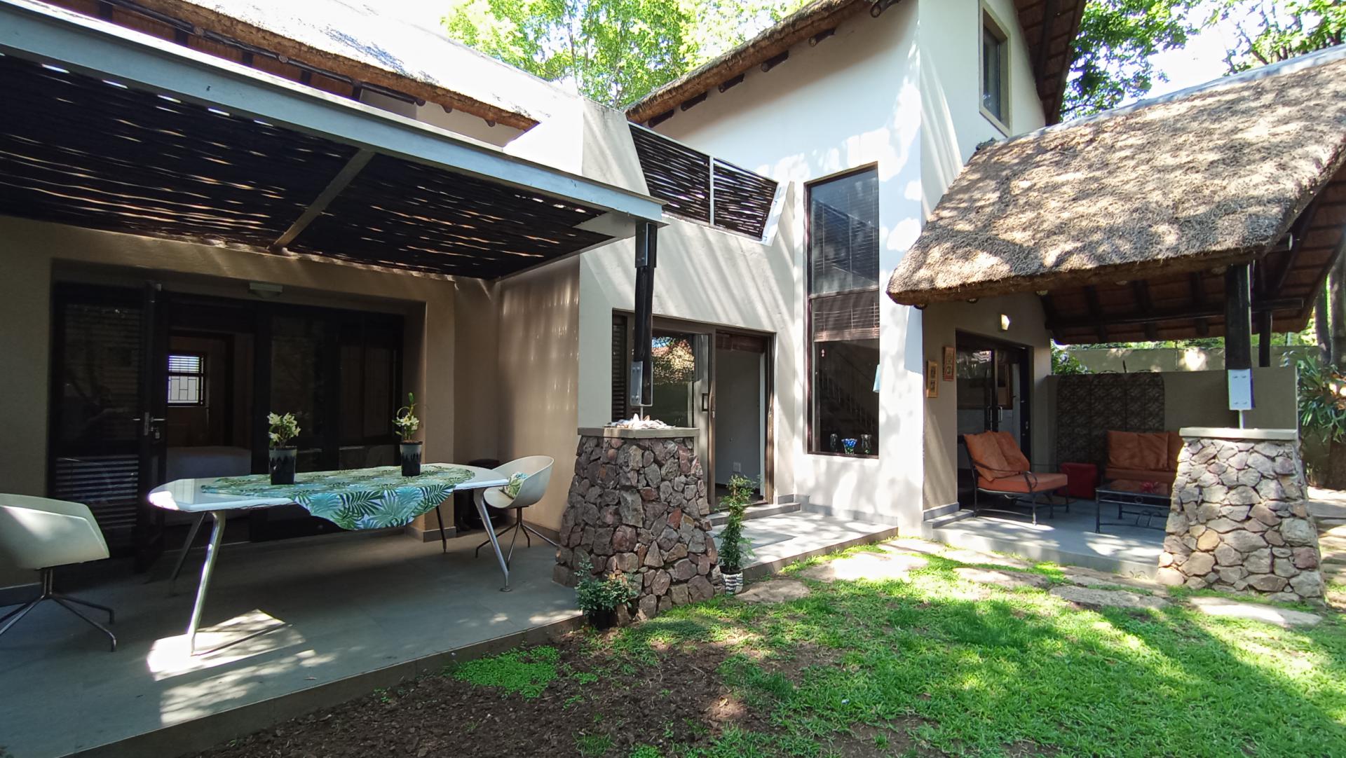 Backyard of property in Witkoppen