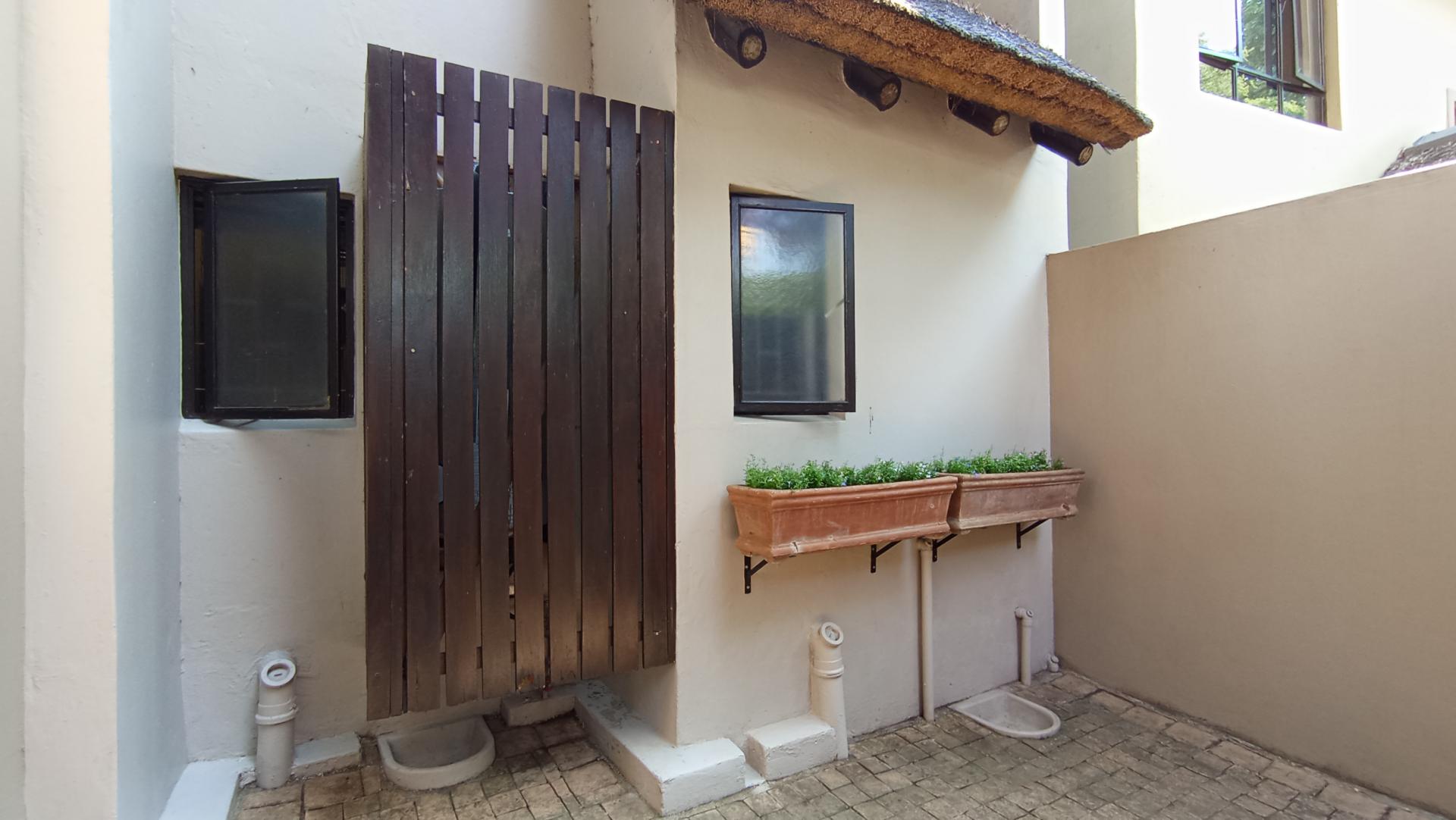 Backyard of property in Witkoppen