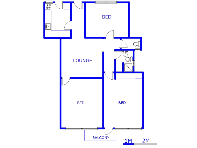 Ground Floor - 95m2 of property for sale in Berea - JHB