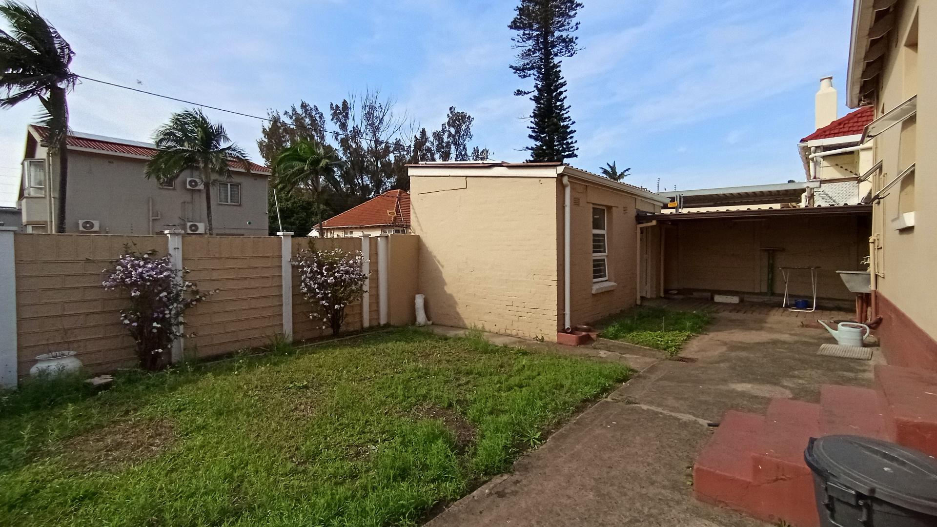 Backyard of property in Glenwood - DBN