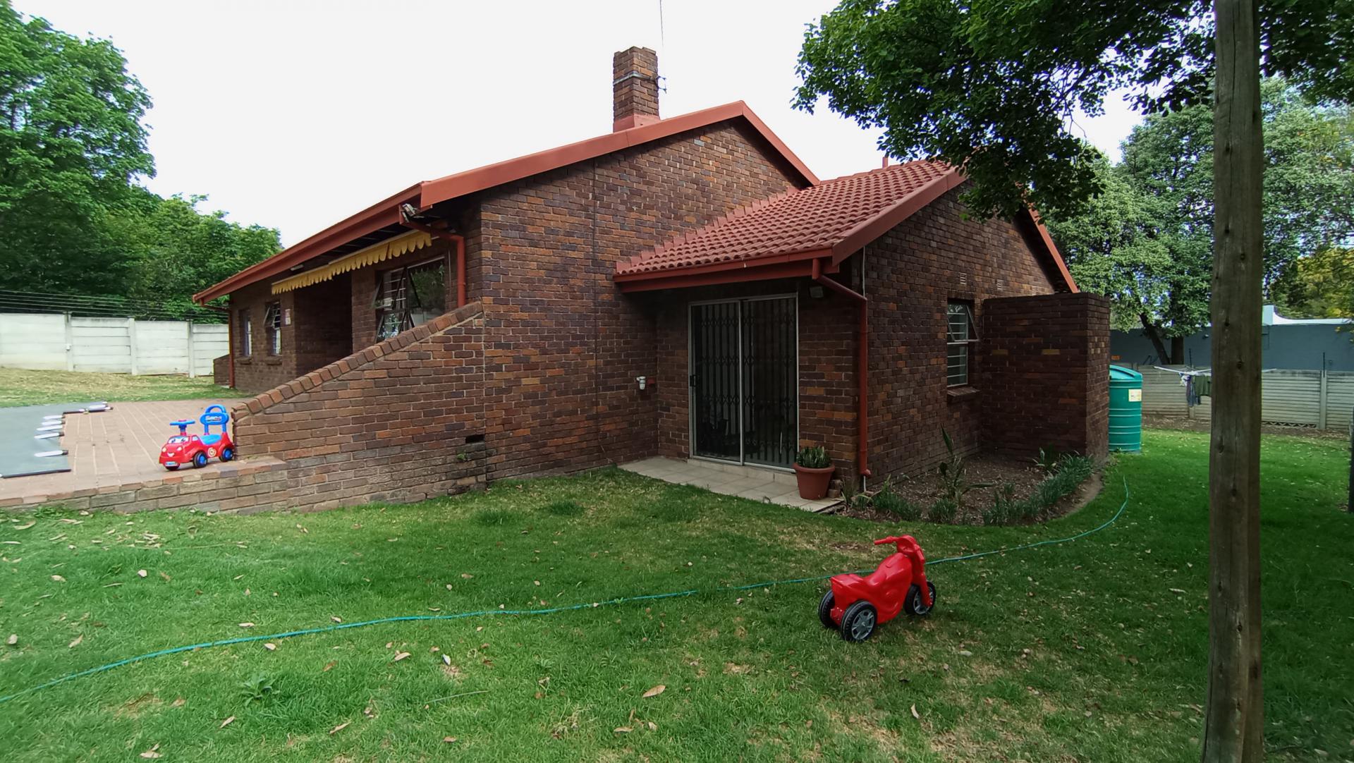 Backyard of property in Sunninghill