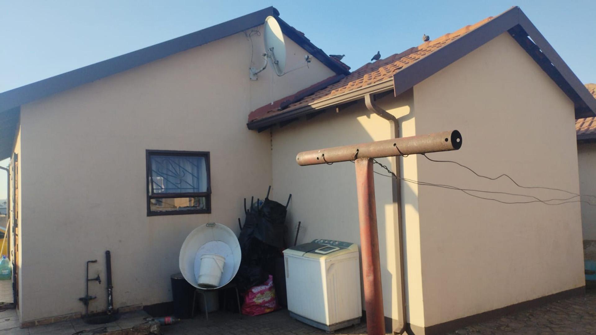 Backyard of property in Emalahleni (Witbank) 