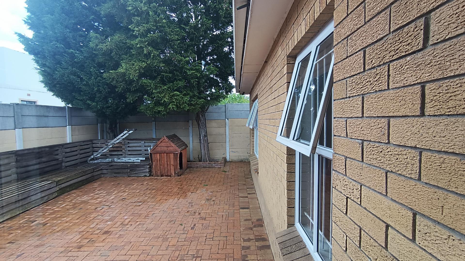 Backyard of property in Kuils River