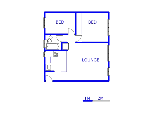 Ground Floor - 57m2 of property for sale in Bramley View