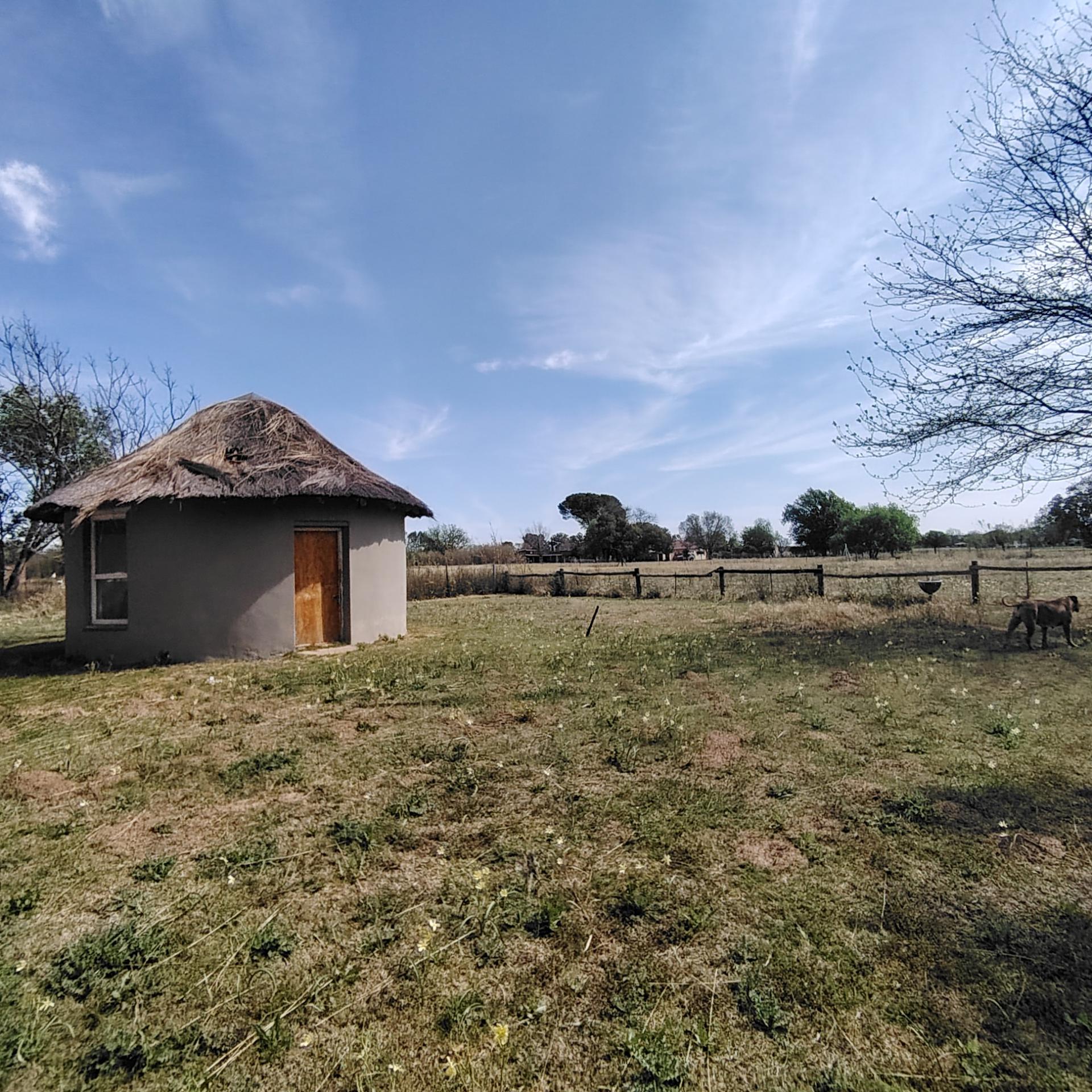 Backyard of property in Roodewal