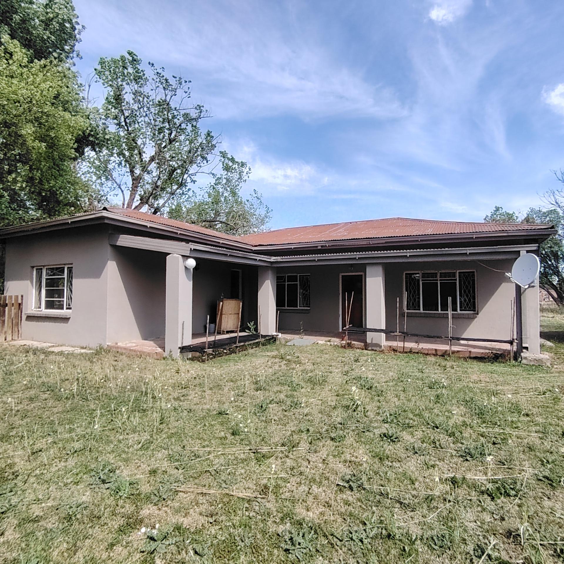 Backyard of property in Roodewal