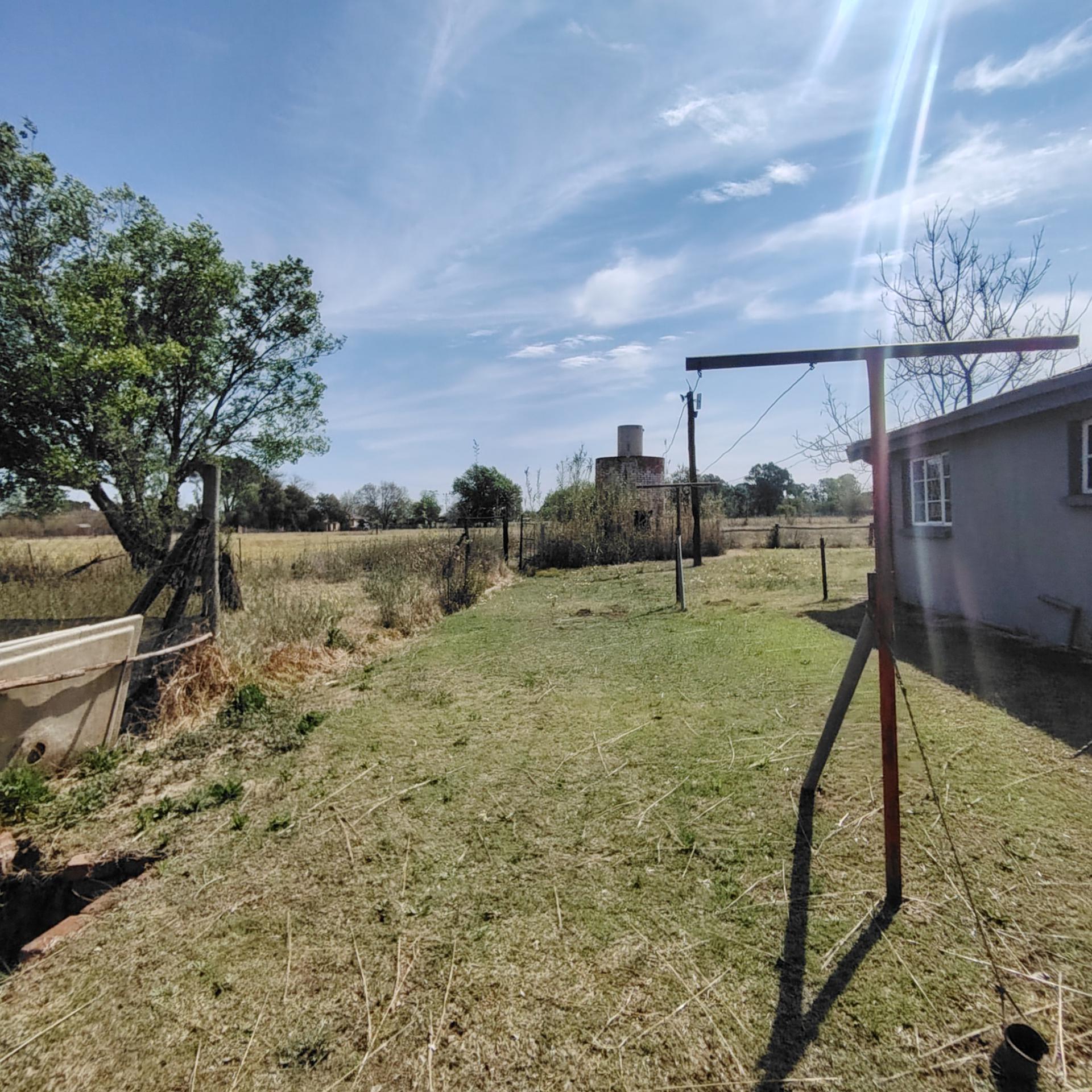 Backyard of property in Roodewal