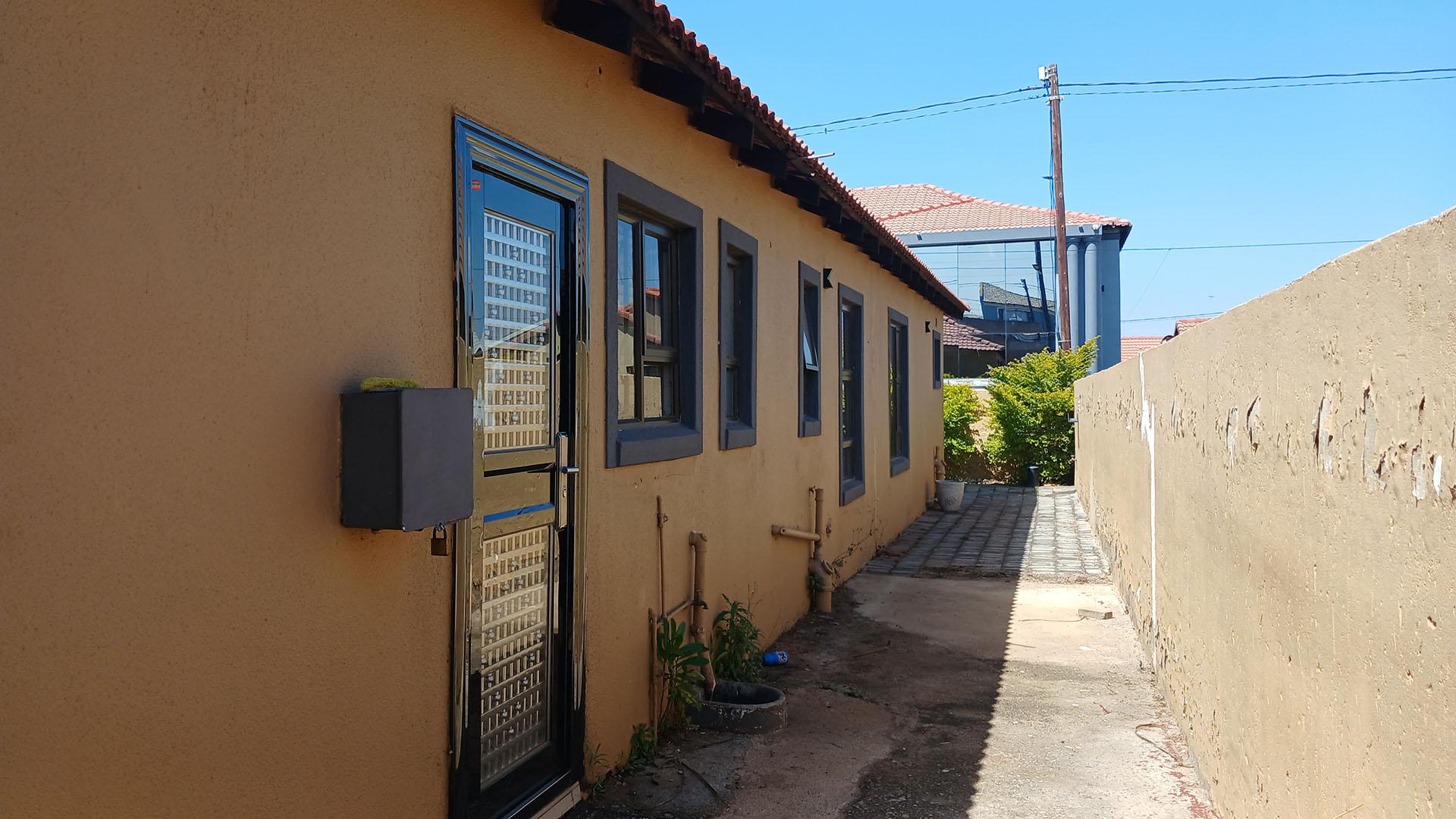 Backyard of property in Protea Glen