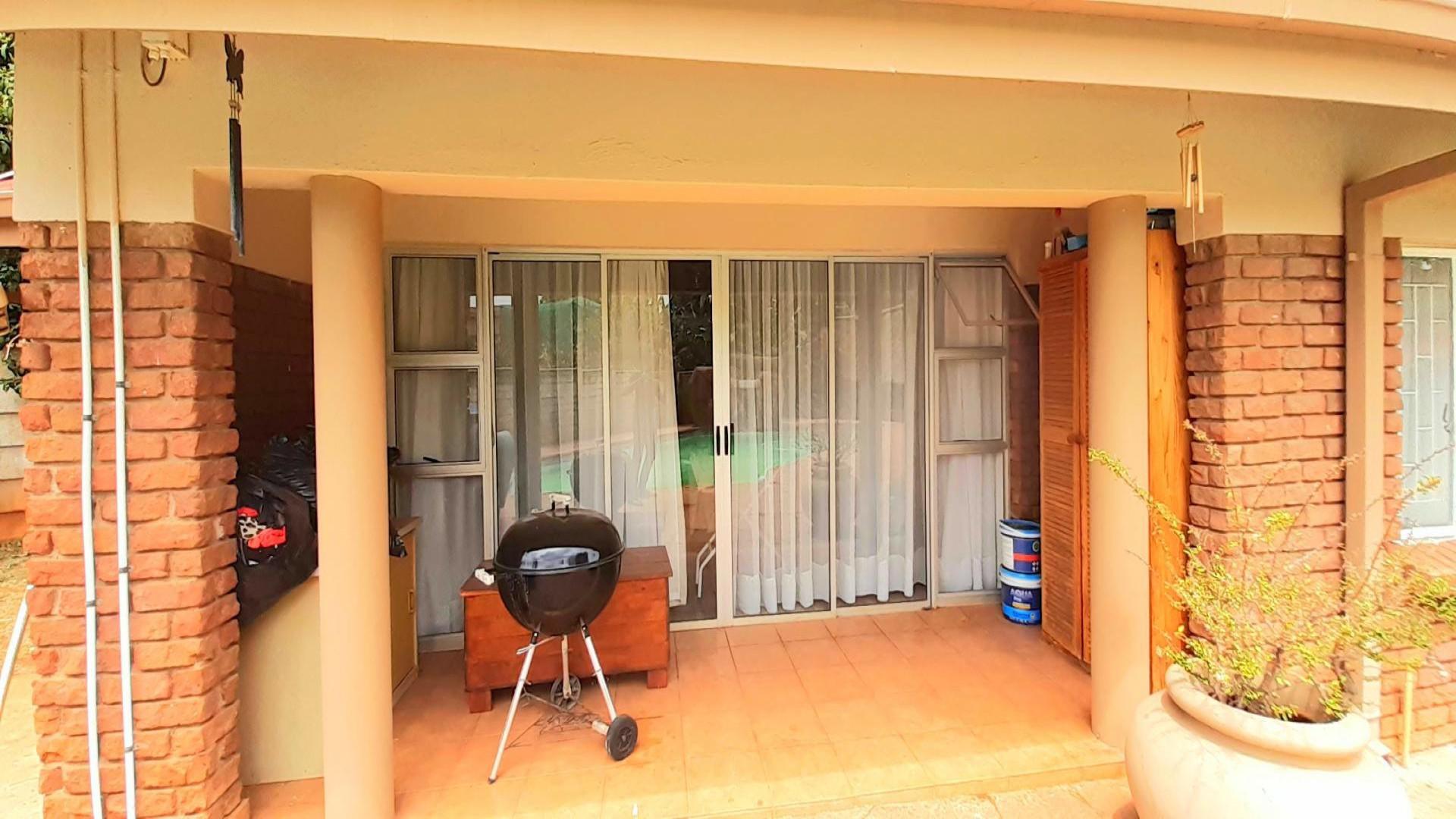 Patio of property in Polokwane