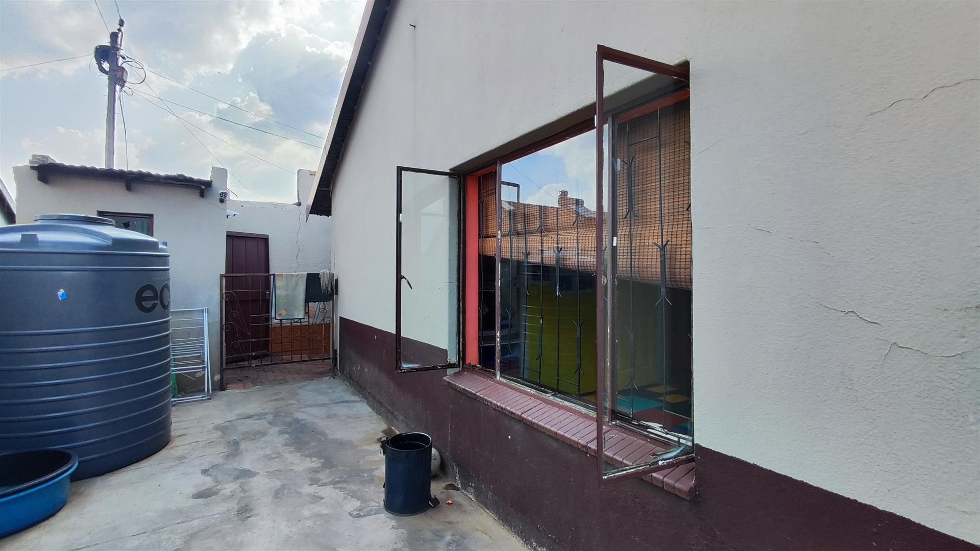 Backyard of property in Daveyton