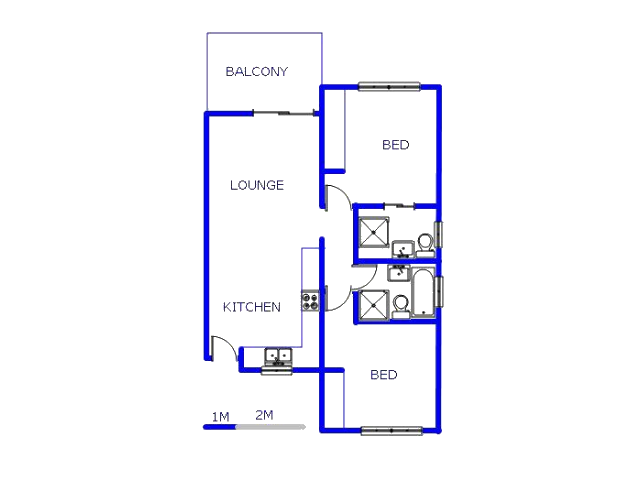 Ground Floor - 80m2 of property for sale in Maroeladal