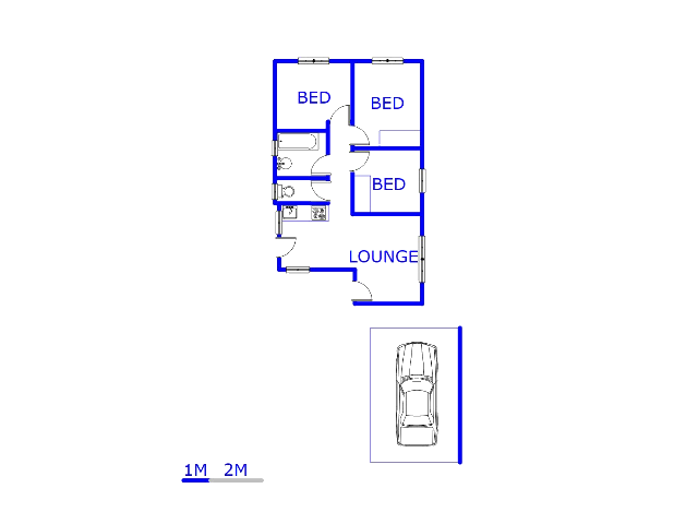 Floor plan of the property in Sagewood