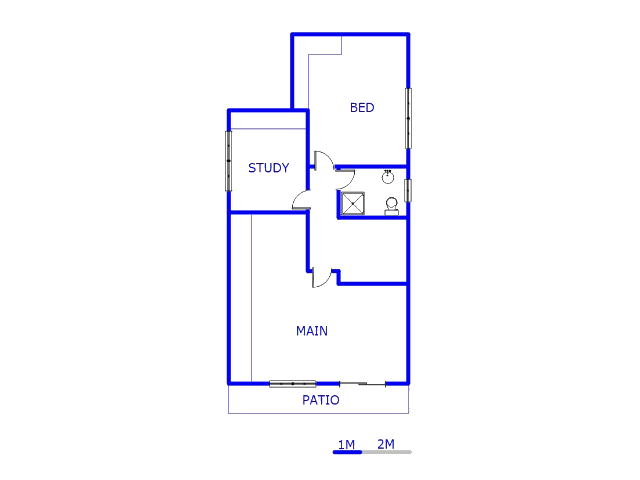 1st Floor - 102m2 of property for sale in Lenasia South